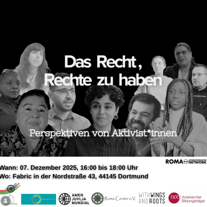 „Das Recht, Rechte zu haben“: Filmvorführung & Podiumsdiskussion