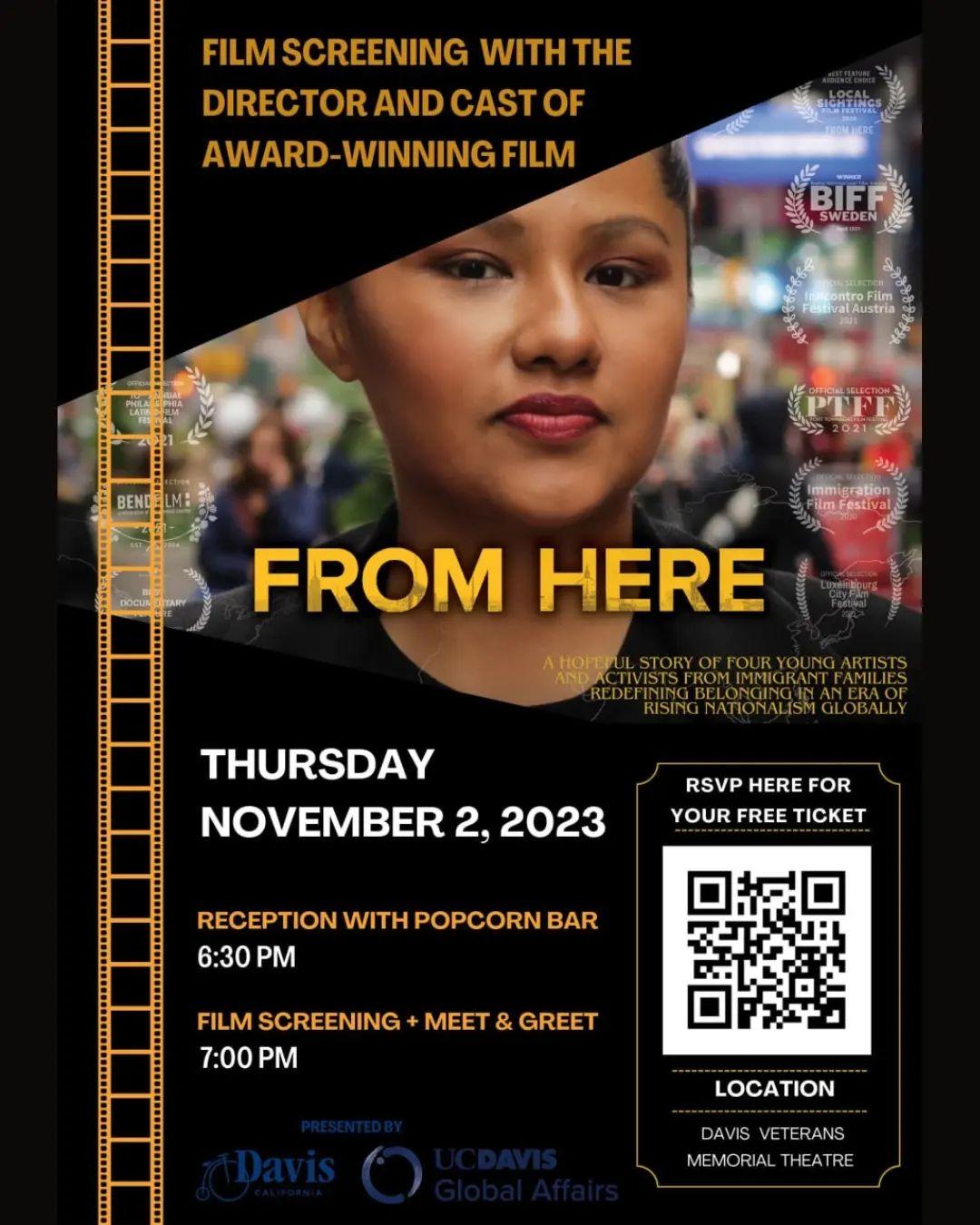 FROM HERE— University of California Davis, U.S.